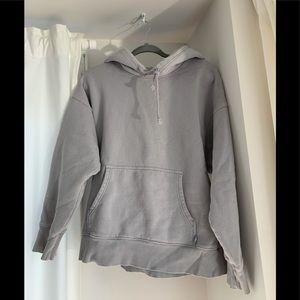 Grey TNA hoodie